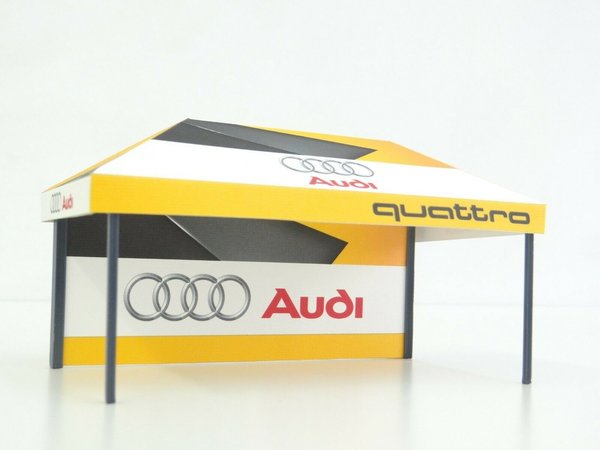 Rennzelt "Audi quattro"
